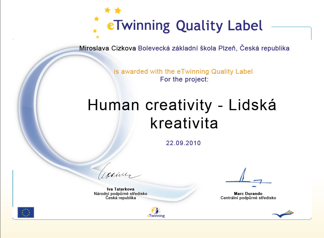 europe certifikat 1
