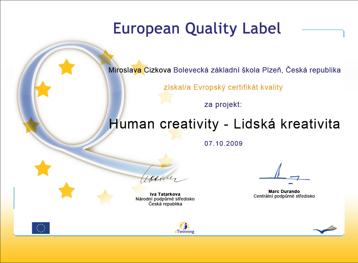 europe certifikat 2